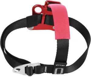 Strong Bearing Capacity Climbing Foot Ascender Pulley Design Aviation Aluminum for Mountaineering with Reverse Buckle Adjustment Button for Rock Climbing (#2)
