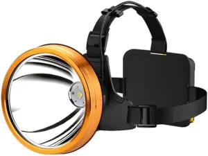 Strong Light Headlight Rechargeable Head-Mounted Miner's Lamp Led High-Power Flashlight Hernia Large Capacity