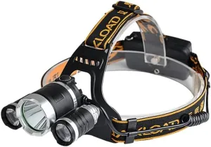 Strong Light Headlight Xenon Lamp Head-Mounted Zoom Charging Outdoor Night Fishing Waterproof Household LED Miner's Lamp