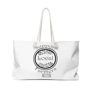 Support Local Farmers Weekender Bag