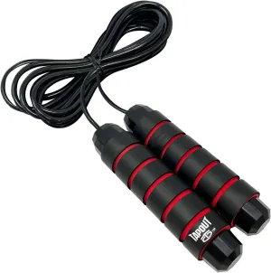Tapout Weighted Jump Rope - Adjustable Length for Full-Body Workout, Durable & Comfortable Grip for Cardio, Strength Training & Endurance