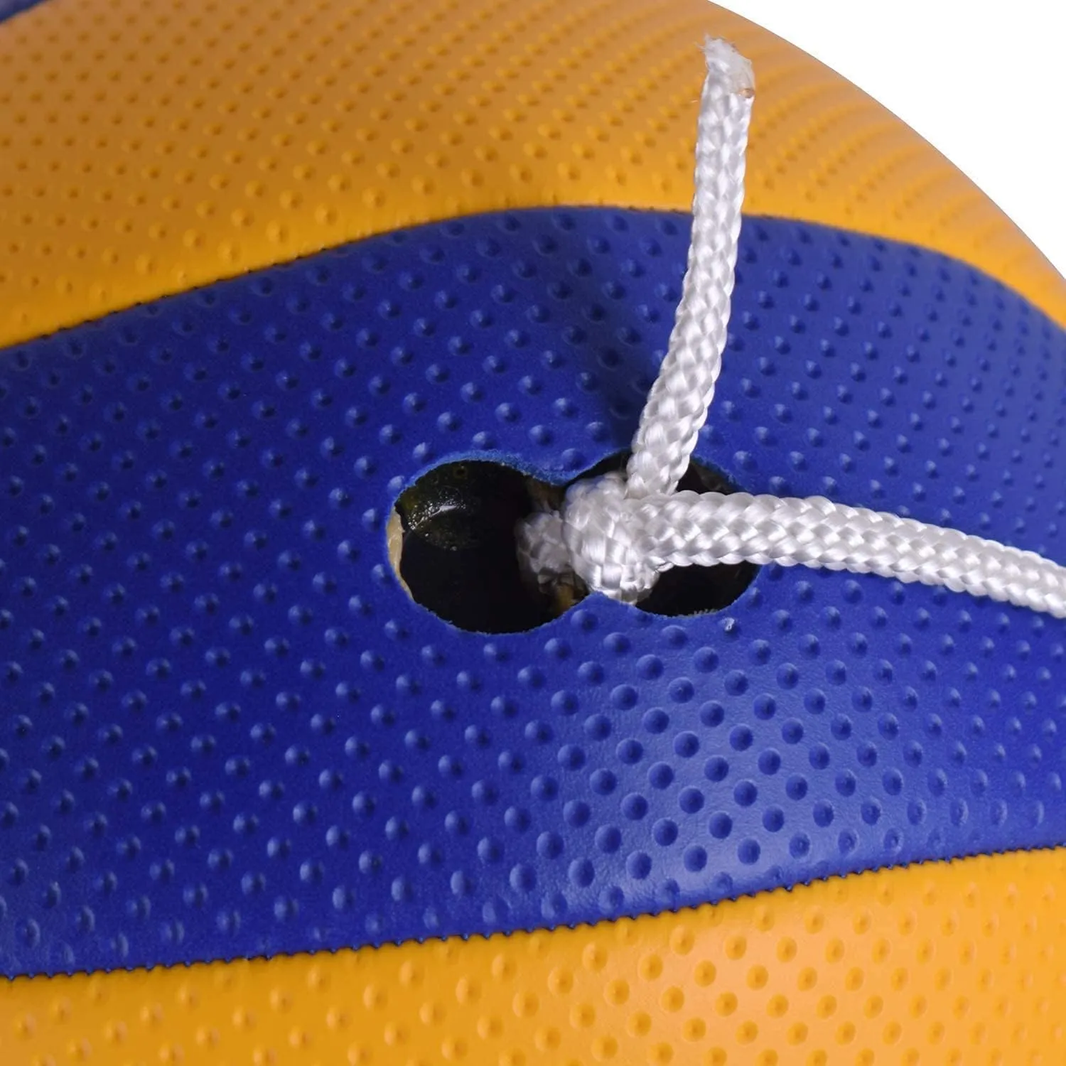 Tetherball and Rope,Full-Size Soft Touch, Portable Tetherballs with Soft Rope - Great Outdoor Game for Kids