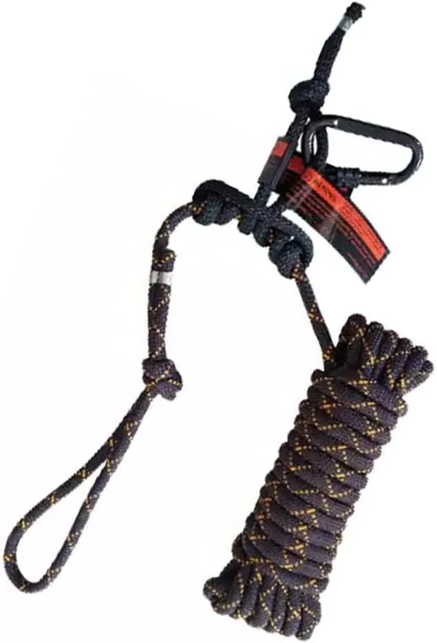 THUNDERBAY Hunting Safety Linemans Rope 8ft/30ft, Rope-Style Tree Strap for Tree-Stand Hunting and Climbing