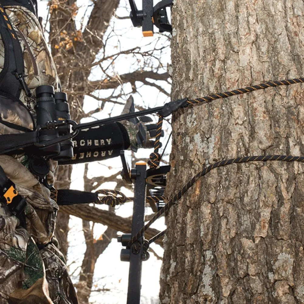 THUNDERBAY Hunting Safety Linemans Rope 8ft/30ft, Rope-Style Tree Strap for Tree-Stand Hunting and Climbing