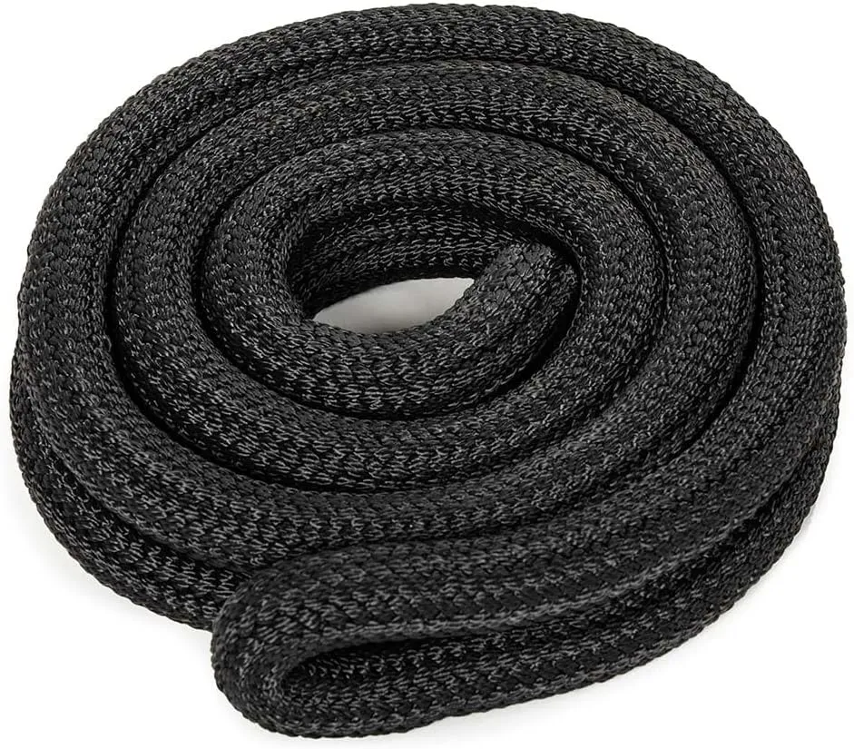 Titan Fitness 14 FT Infinity Rope, Replacement Rope for The Rack Mounted Rope Pulley System, Durable Black Nylon, Closed-Loop Design, Fitness Rope for Home Gym Power Rack Attachment