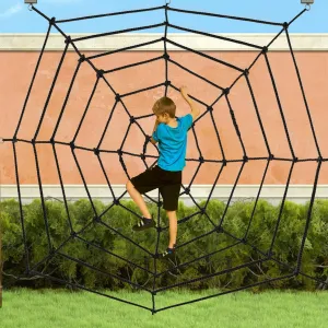 Tongmo Climbing Cargo Net, 8×8ft Spider Climbing Net for Kids, for Playground,Tree House, Backyard, Decoration, Indoor & Outdoor