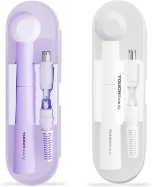 TOUCHBeauty 2024 Upgrade Ear and Nose Hair Trimmer - Purple & White