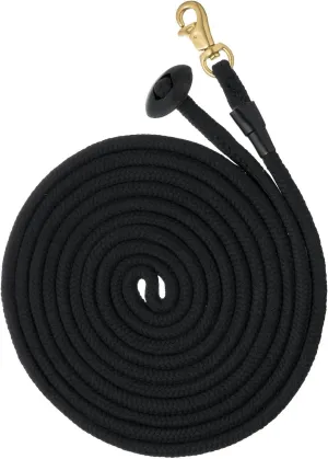 Tough 1 Rolled Cotton Lunge Line with Solid Brass Snap