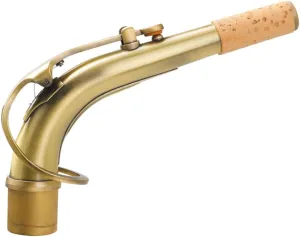 Toyvian Heat- Saxophone Neck 24.5mm Sax Bend Neck Head Brass Material Neck Accessory for Saxophone (antique)