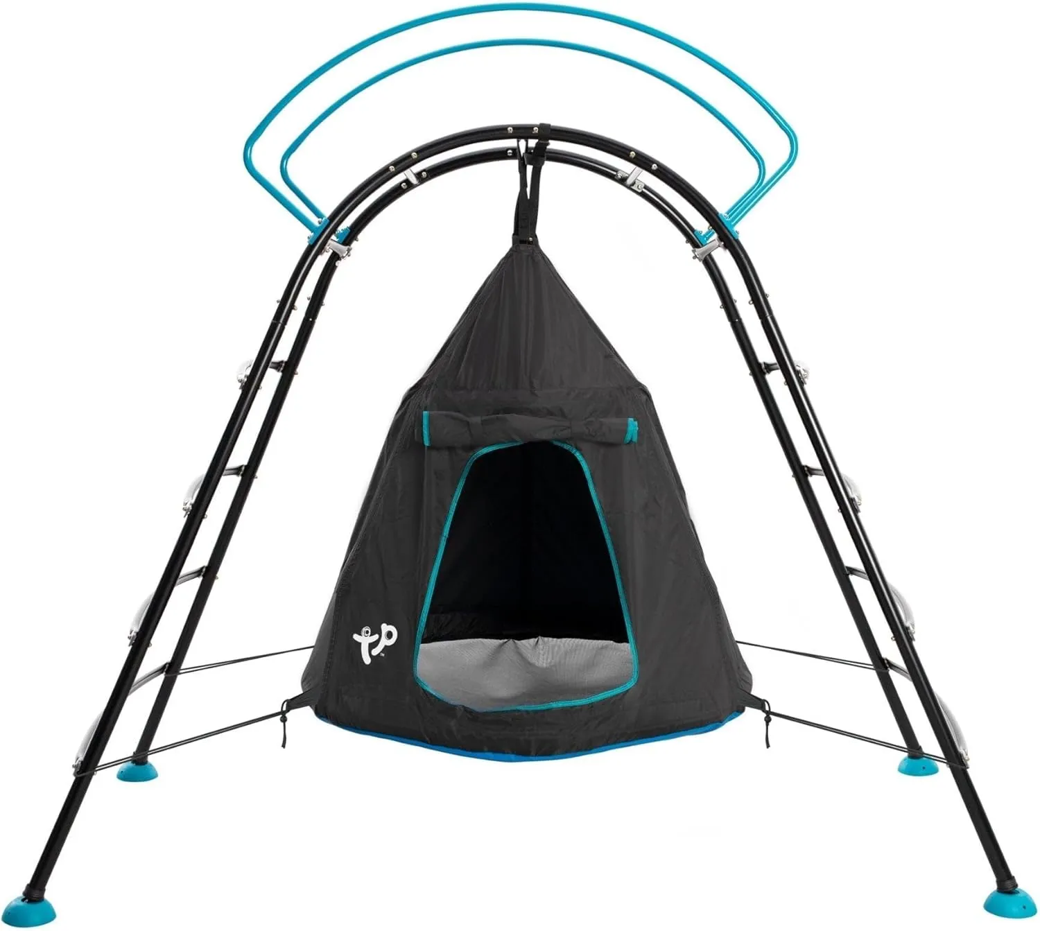 TP Monkey Bar Climber and UFO Hanging Fort Den, Jungle Gym, Active Outdoor Fun, Ages 3-8