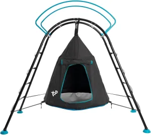 TP Monkey Bar Climber and UFO Hanging Fort Den, Jungle Gym, Active Outdoor Fun, Ages 3-8
