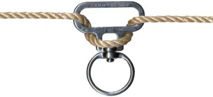 TrailMax in-Line Swivel for Horse Highline Rope, Use to Secure Stock Without Them Getting Tangled in Their Lead Rope, Allows Stock to Securely Rest in Camp, TrailMax Original Design