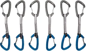 Trango Matte Phase Quickdraws - 6 Pack of Draws for Sport, Trad and Alpine Climbing, 12cm