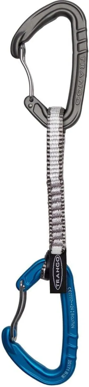 TRANGO Phase Quickdraw Extender Low Bulk Dogbone (Draw-12cm, 60cm-22kN) | Rock Climbing Protection