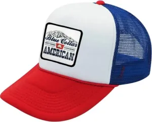 Trenz Shirt Company Blue Collar American Dirty Hands Clean Money Patch Foam Front Mesh Back Rope Hat