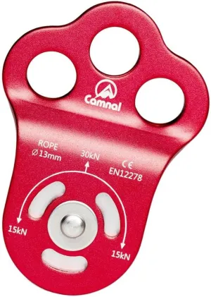 Triple Attachment System Pulley for Climbing - 30KN Load Limit