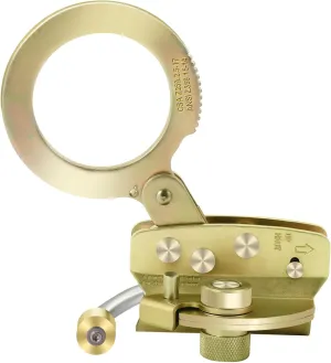 TRSMIMA Rope Grab Fall Protection - Auto Trail Double Locking Rope Grabs Used with 5/8”Rope Anti-Panic Feature for Construction Climbing Roofing Equipment 310 lb. Capacity Comply to ANSI/OSHA