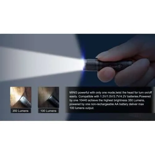 TrustFire MINI3 Small Keychain Torch