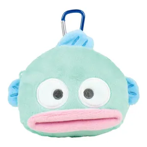 T's Factory Sanrio Mascot  Pouch Keychain w/Carabiner - Hangyodon