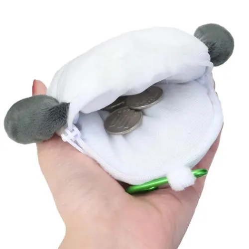 T's Factory Sanrio Mascot  Pouch Keychain w/Carabiner - Pochacco