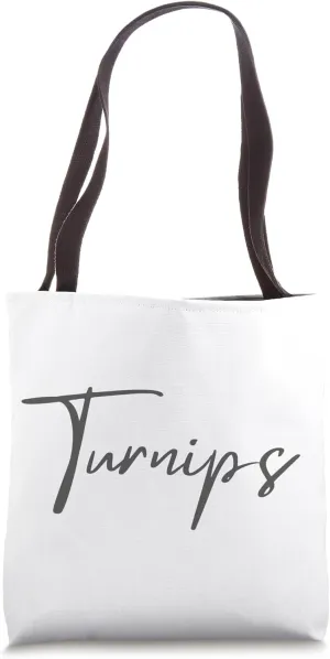 Turnips Tote Bag