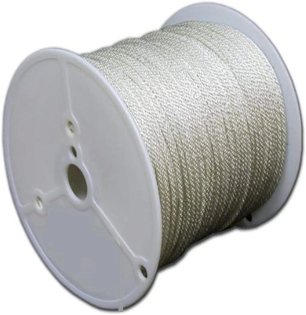 T.W Evans Cordage Co. 44-620 3/16-Inch Solid Braid Nylon Rope 200-Feet Spool