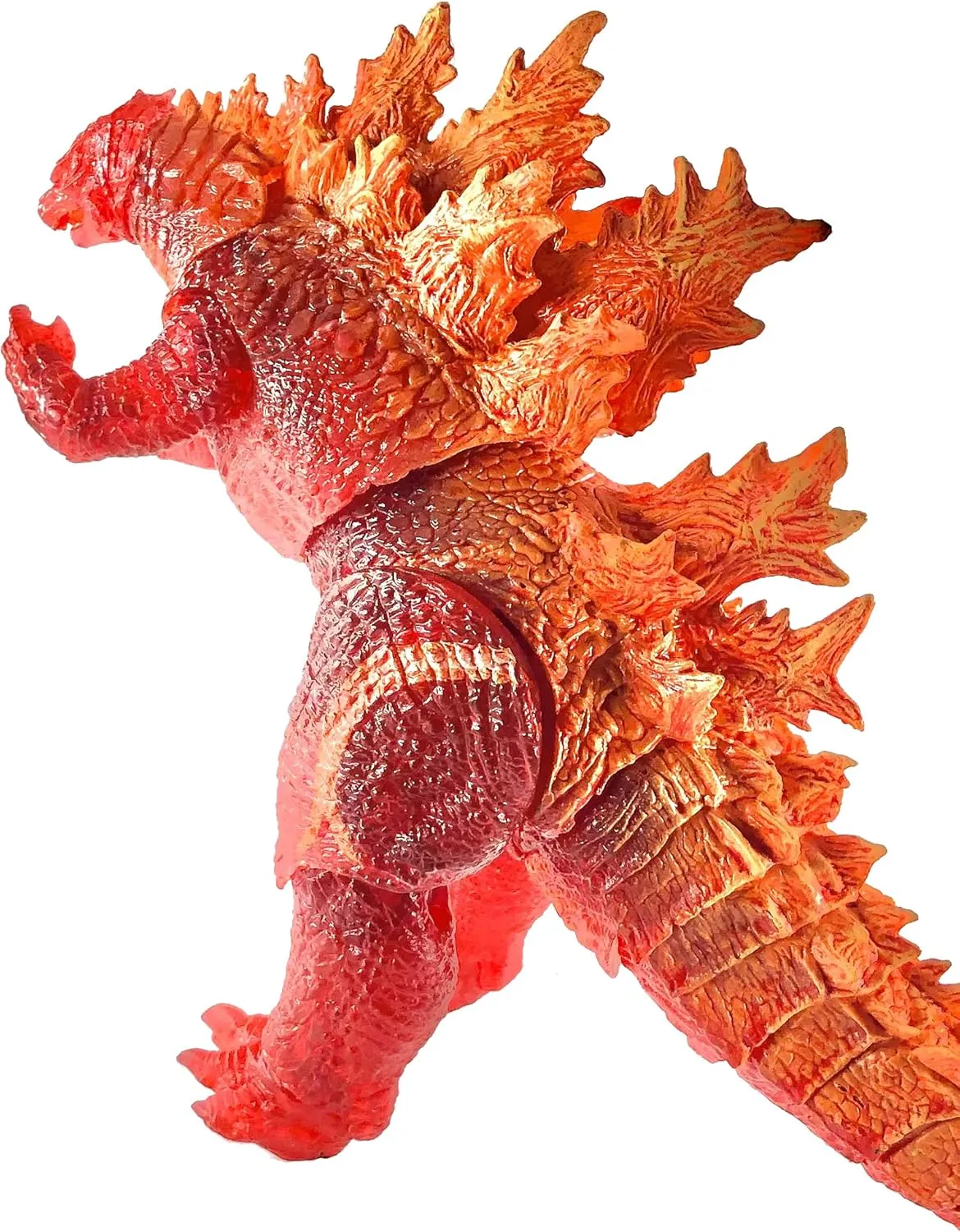 TwCare Exclusive Burning Godzilla Action Figure, Not Toys, Very Breakable, for Display & Decoration, Gentle USE ONLY, 2021 Movie Series King of The Monsters Movable Joints Birthday Party Gift