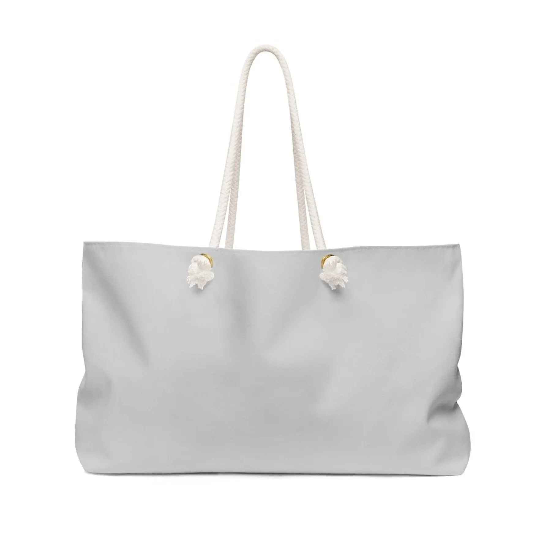 Uniquely You Weekender Tote Bag,  Light Grey