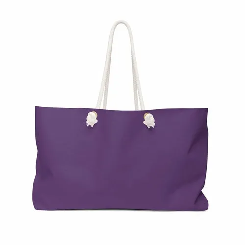 Uniquely You Weekender Tote Bag,  Purple