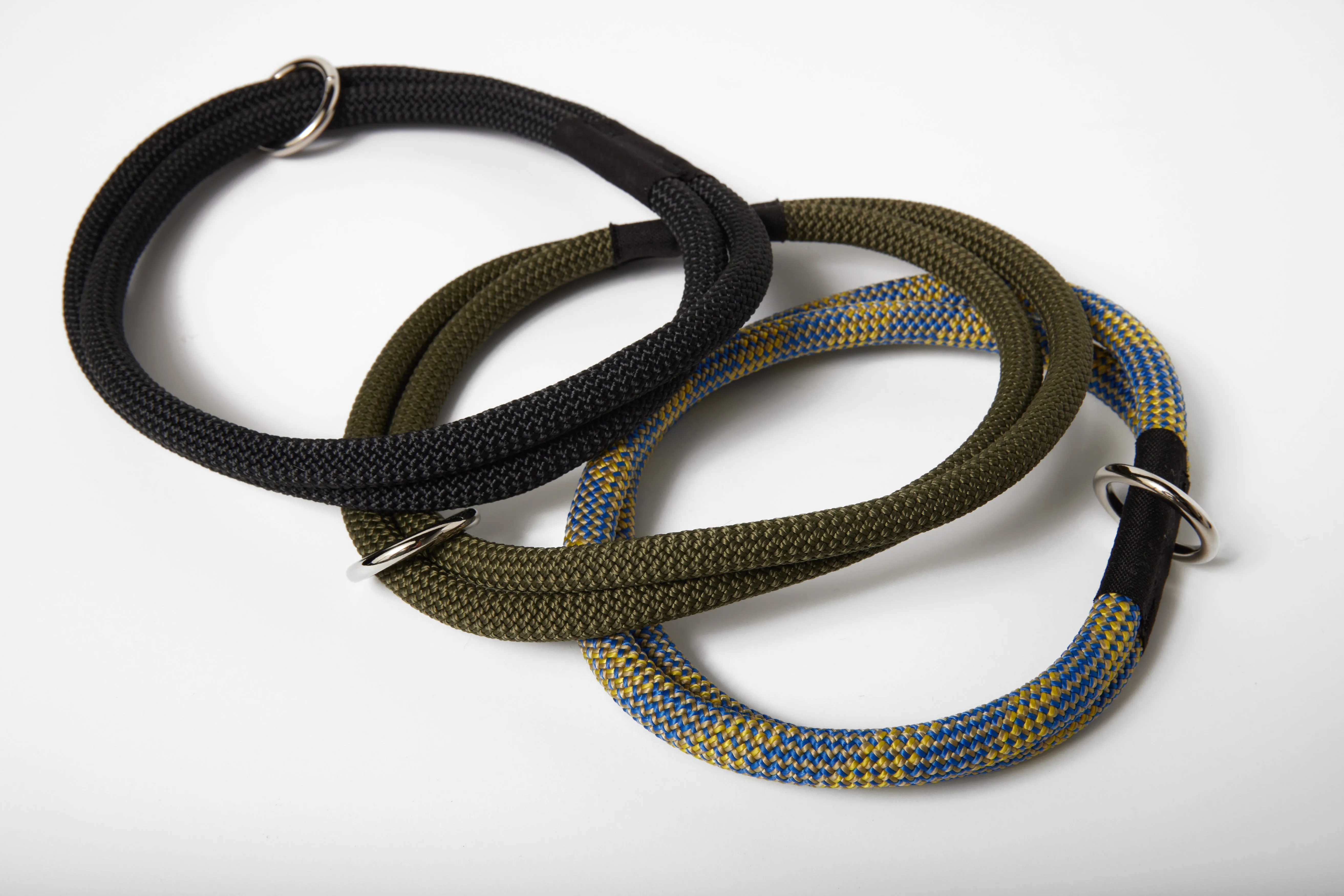 Upcycled Climbing Rope Dog Collar