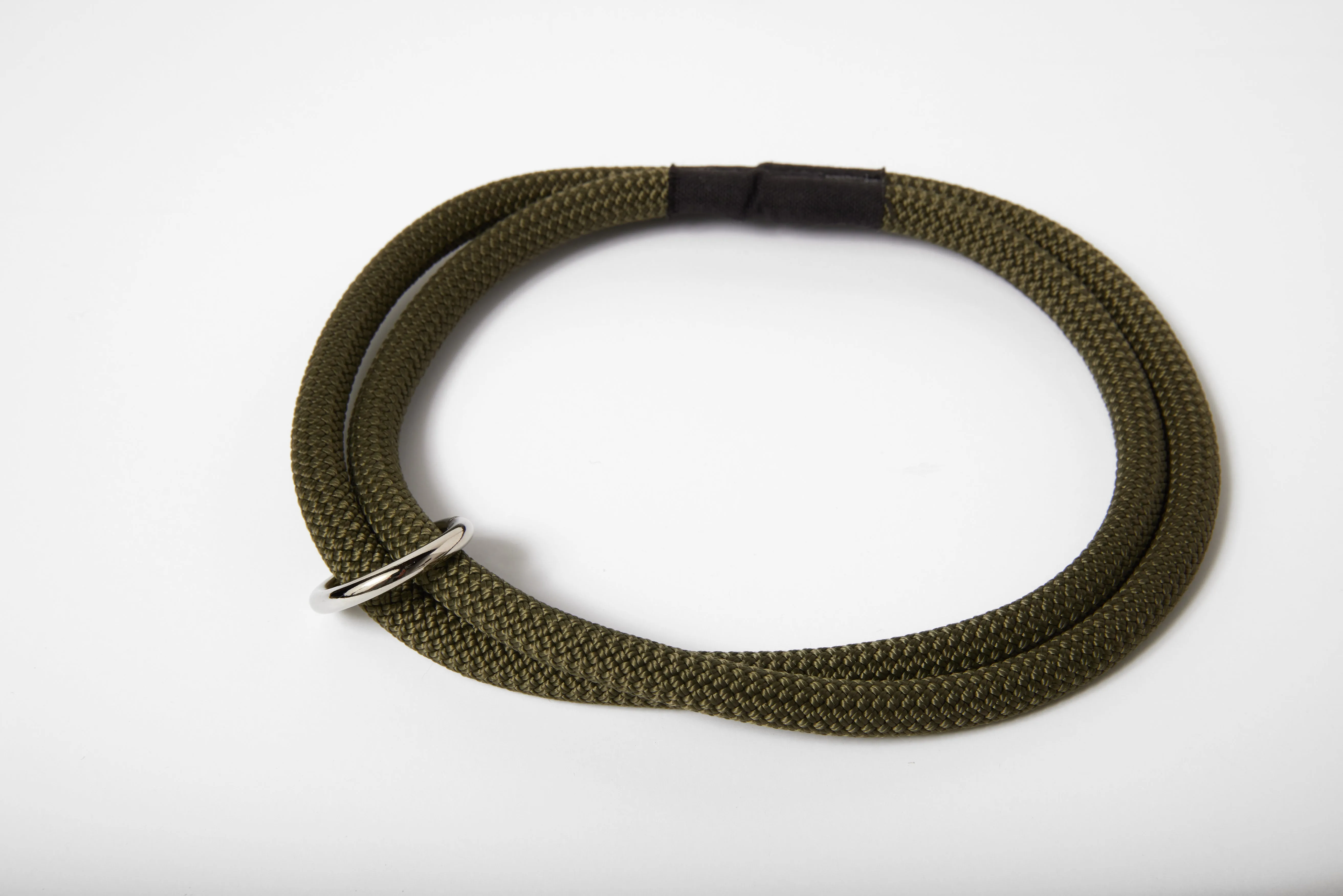 Upcycled Climbing Rope Dog Collar