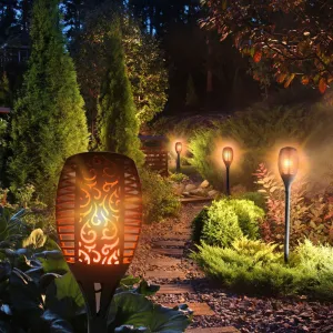 Utorch LED Solar Flickering Flame