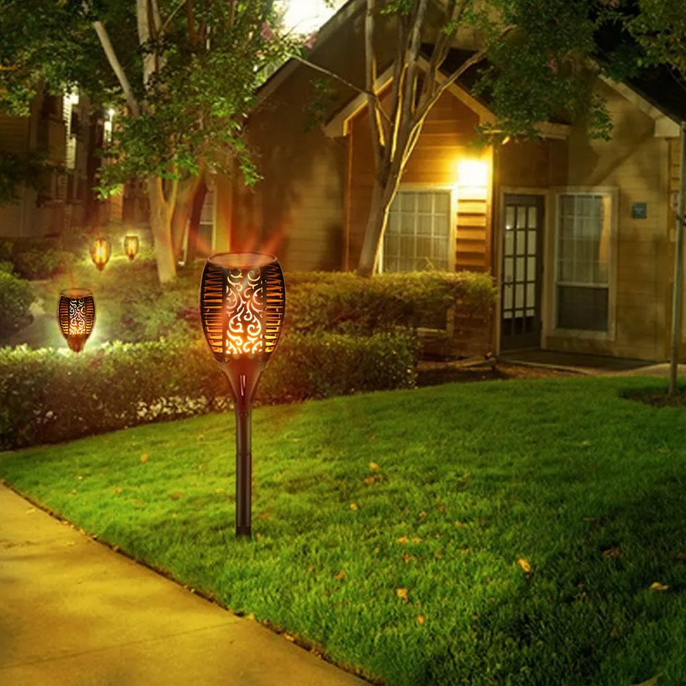 Utorch LED Solar Flickering Flame