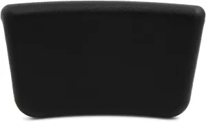 uxcell 9.8 Inch x 6 Inch Foam Bath Spa Pillow Cushion for Hot Tub W/ Suction Cup Black