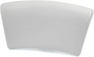uxcell White Luxurious Foam Padded Spa Bath Pillow Hot Tub Neck Head Back Rest Cushion W/ Suction Cups