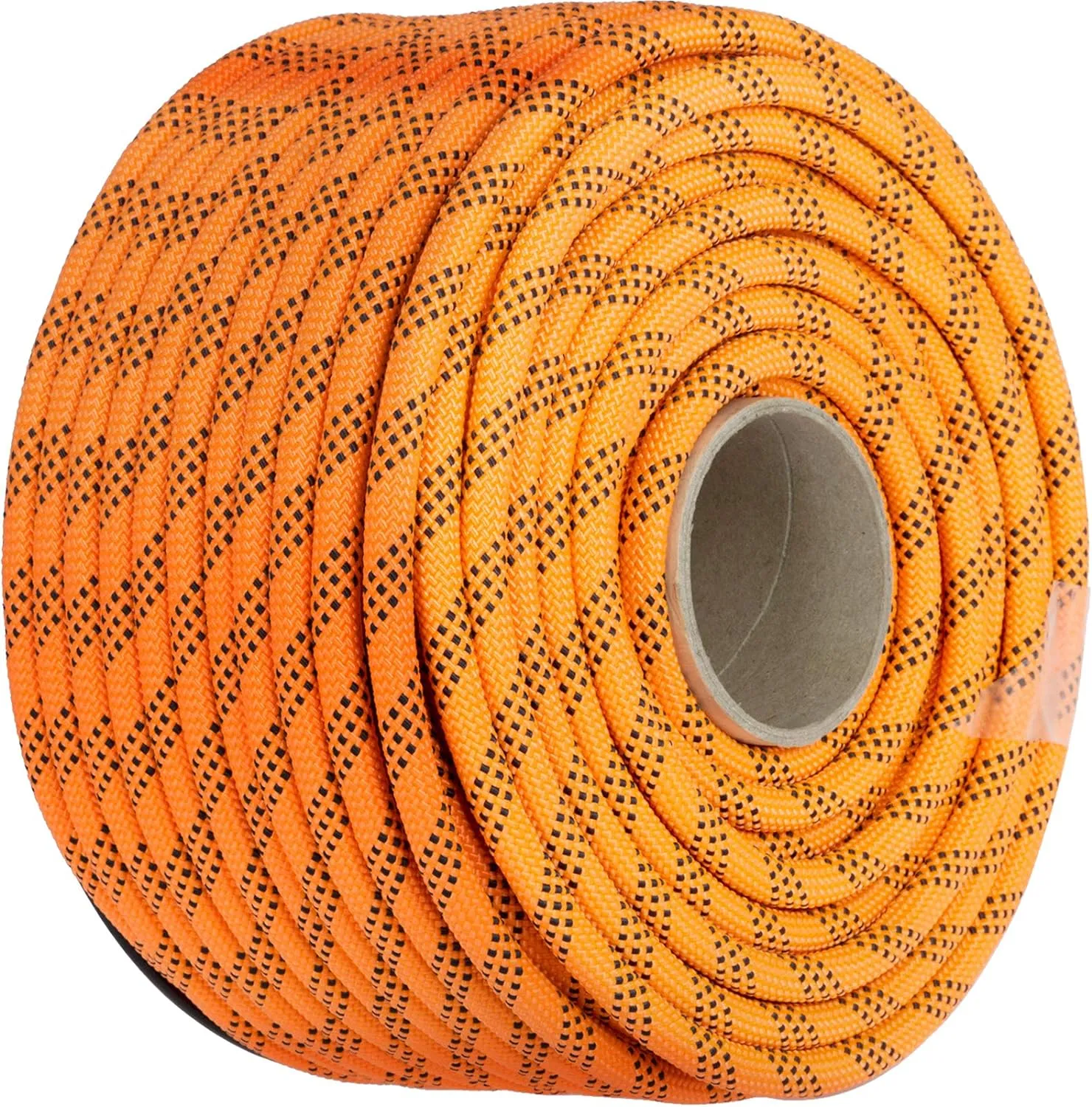 VEVOR Double Braid Feet Nylon Pulling 880LB High Force Polyester Load Sailing Rope for Arborist Gardening Marine, 7/16 Inch x 150 FT, Orange