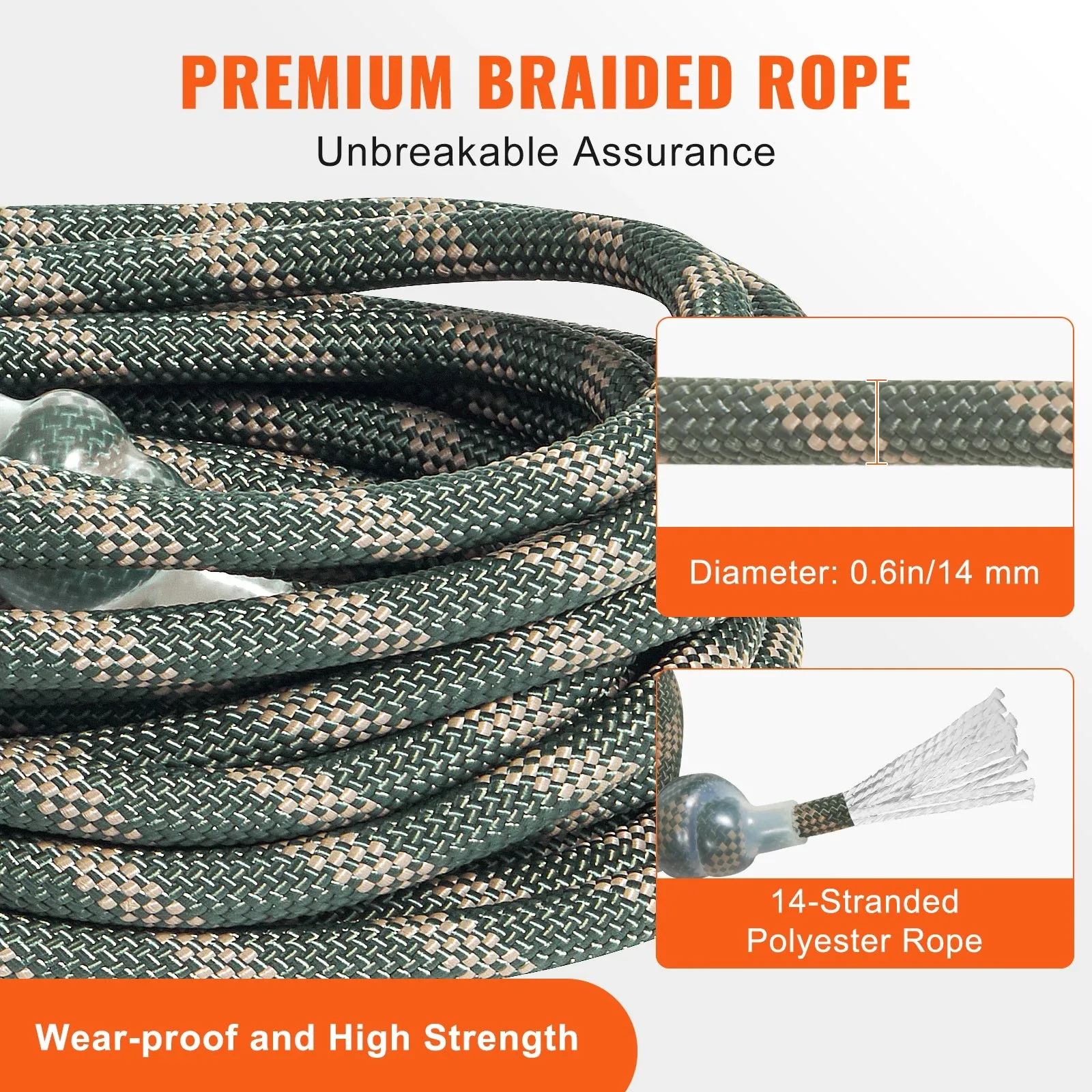 VEVOR Tree stand Safety Rope