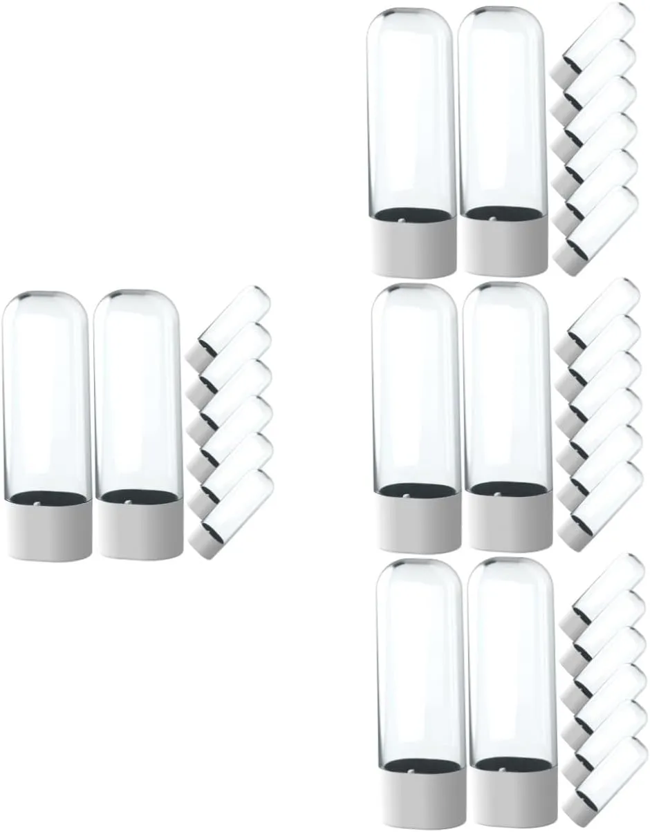 VICASKY 4sets Toothbrush Head Protection Covers Reusable Electric Toothbrush Caps for Home Travel 8pcs*4