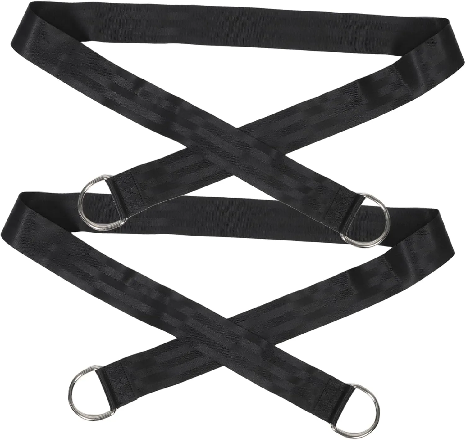 VOSAREA 1 Set Adjustable Tree Swing Straps Kit for Durable Construction Secure and Stable Outdoor Hammock Hanging Quick Setup with Hooks for Backyard Fun
