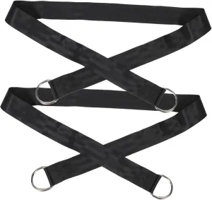 VOSAREA 1 Set Adjustable Tree Swing Straps Kit for Durable Construction Secure and Stable Outdoor Hammock Hanging Quick Setup with Hooks for Backyard Fun