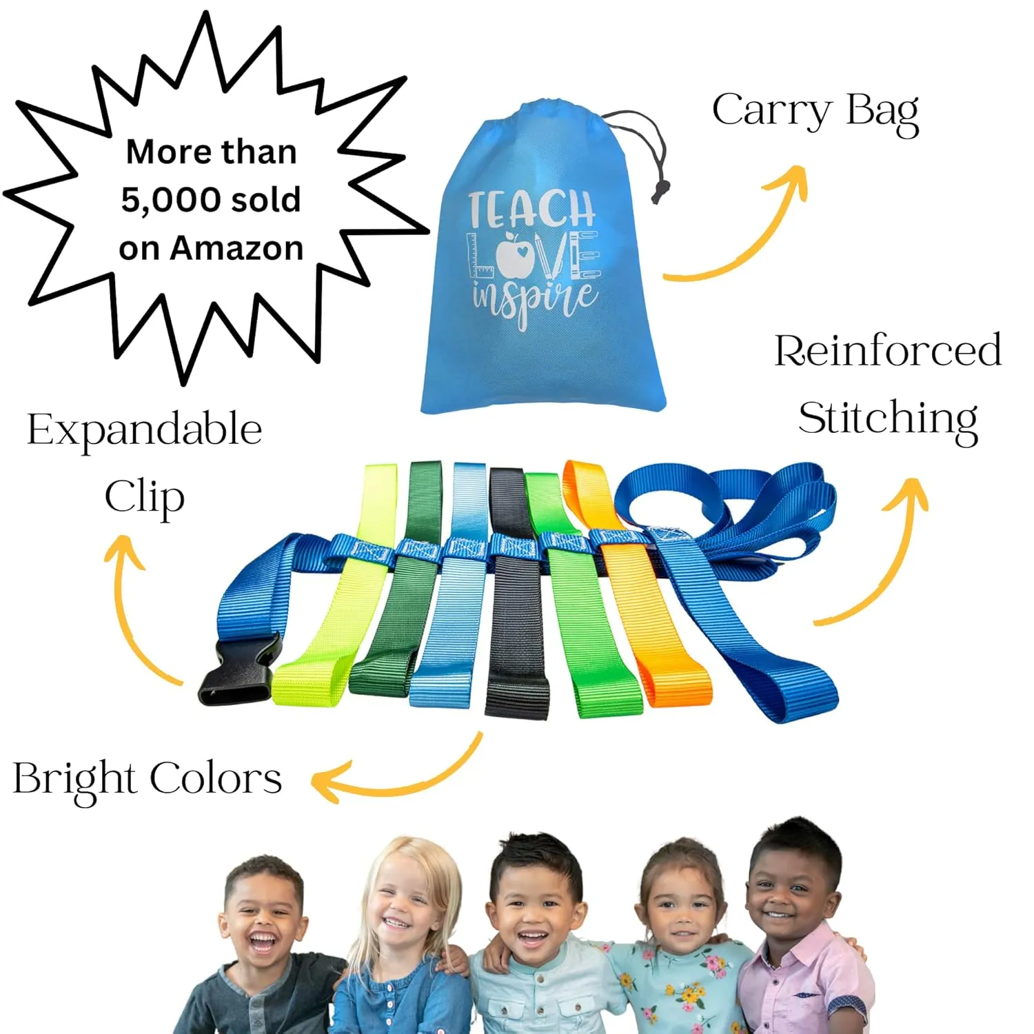 Walking Rope Blue 2-Pack (12 4 Child)