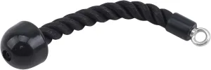 Waxman Tricep Rope Pull Down Heavy Duty Triceps Kit Easy to Grip & Non Slip Cable Attachment Ideal for Home Gym Face Pulls Tricep Push Down Rope System - A Hook Included