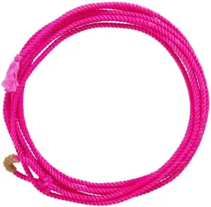 Weaver Equine Waxed Nylon Kids Lasso Rope, Lightweight Cowboy Rope Lasso for Practice, Colorful Loop Lasso Roping Ropes for Kids 5/16" x 20'