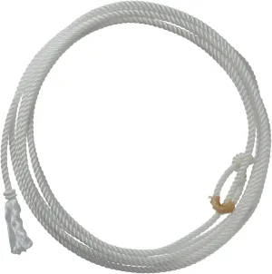Weaver Equine Waxed Nylon Kids Lasso Rope, Lightweight Cowboy Rope Lasso for Practice, Colorful Loop Lasso Roping Ropes for Kids 5/16" x 20'