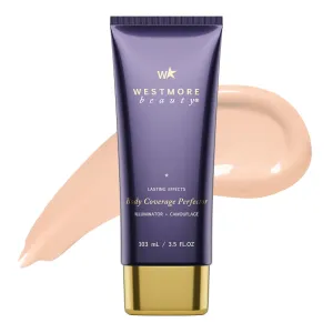 Westmore Beauty Body Coverage Perfector – Waterproof Leg & Body Makeup - Tattoo Cover Up Makeup - 7 Oz (Warm Radiance)