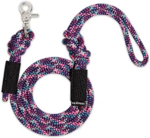 Wilderdog Climbing Rope Quick Clip Dog Leash - 5 ft - Razzleberry