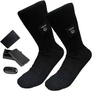 Winter Heated Socks Men Women Thermal Cotton Socks Rechargeable Foot Warmer for Outdoor Skiing Cycling No Batteries