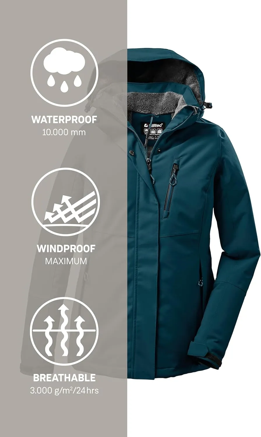 Women Long Outdoor Jacket