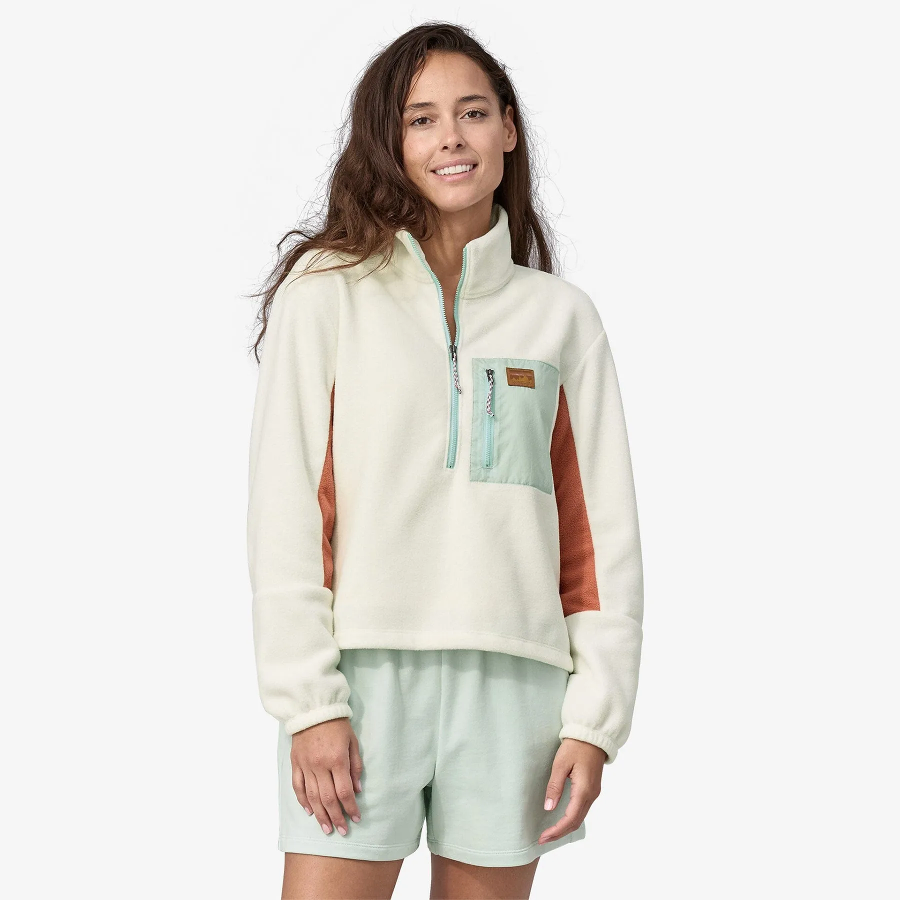 Women's microdini 1/2 zip fleece pullover