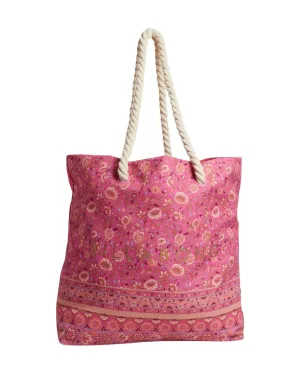 Womens Sol Song Beach Bag - Dahlia 2